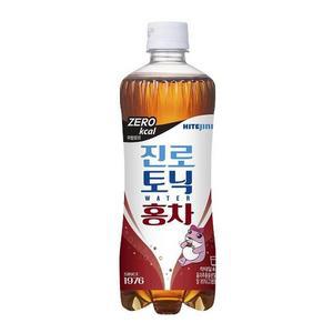 [하이트진로] 진로 토닉워터 제로 홍차 600ml 20개