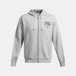 언더아머후드집업 JQJ 1386566-011 Men s UA Icon Fleece 24/7 Full-Zip Hoodie