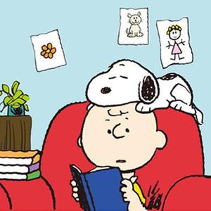 [JH4P0270_51AJ]페인팅 피너츠 스누피 찰리브라운 25X25