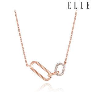 [엘르주얼리] 포인트 클립 드롭 목걸이 ELBRNN178