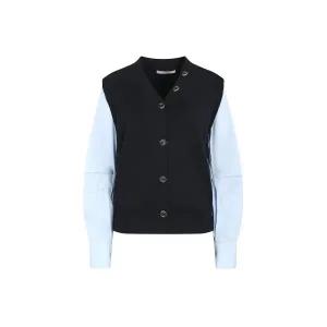 [롯데백화점]제이제이지고트 코튼 슬리브 브이넥 가디건GN2A1CDR1