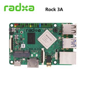 Radxa ROCK 3A 쿼드 코어 64 비트 암 록칩 RK3568 SoC 4K 개발 보드
