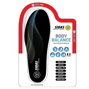 시다스 바디 밸런스 인솔 1쌍 Small