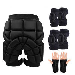스키 팔꿈치 보호대 초보 엉덩이보호대 무릎 세트 스노우 성인 보호장비 엉덩이 보드 꼬리뼈