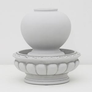 국산 실내분수대 달항아리 미니 분수 천연가습기 자연가습 거실 홈 가든 감성 장식품 풍수 이사 결혼 선물