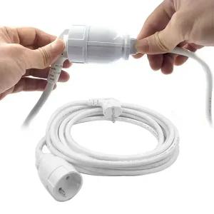 연장선 라온 1구(화이트) /전기연장선 고용량 콘센트 전원 코드선 연결선 1구 멀티탭 코드 작업선 리드선 1m 1.5m 2m 3m 5m 10m