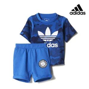 [르까프]아디다스키즈  인펀트 반팔반바지 인펀트 상하세트 TKO BJ8489