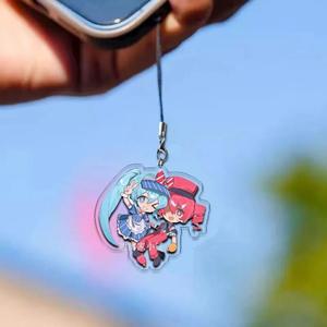 캐릭터키링 키체인 가방참장식 키홀더 테토 하츠네 보컬로이드 애니굿즈