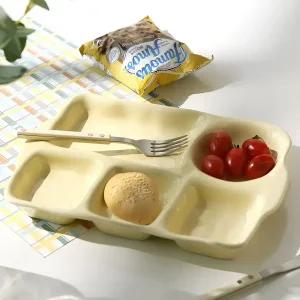 도자기식판 다이어트 세라믹 파스텔 나눔 접시