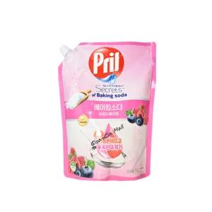 (헨켈) 프릴 주방세제 시크릿오브 베이킹소다 와일드 베리향 리필 1L x1개