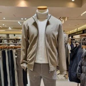 [올젠](의정부점)극세사 밍크기모  풀짚업 카디건 4컬러 1207EC4