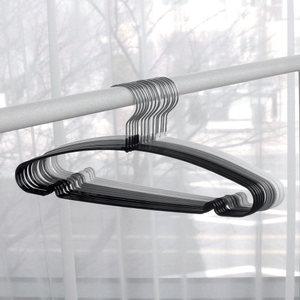 프리미엄 논슬립 코팅 옷걸이 10개