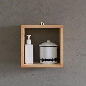 [셀러허브 패션][JH276O85_52CR]미니벽선반 멀티 소품수납 진열대 원목 230