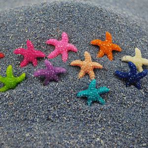 미니어쳐 칼라불가사리(랜덤)-3개/젤캔들 테라리움