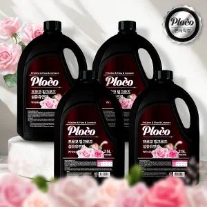 프로코 실내건조 핑크로즈 섬유유연제 2.5L 2+2 (4개입)