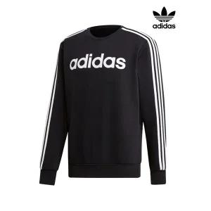 [하프클럽/아디다스]adidas 에센셜 3S 크루 후리스 맨투맨_DQ3084