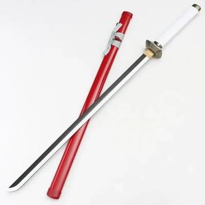 발로란트 무기 칼 코스프레 연극 Uchiha 사스케 Katana 레드 소드 무기 역할 놀이 사스케 106cm 나무 모델