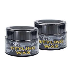 갸스비 스타일링 왁스 울트라 하드80ml x2개 헤어왁스 b2