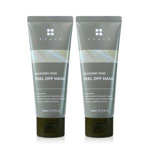 [비알머드] 리커버리 머드 필오프 마스크 110ml 1+1