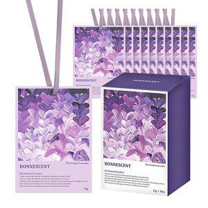 [기타]보네센트 샤쉐 옷장 방향제 11g 10개 더프렌치라벤더 / 퍼퓸 차량방향제 탈취제