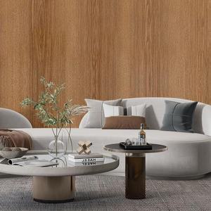 인테리어시트트렌 1mX50cm 캐러멜애쉬/씽크대 벽지 시공