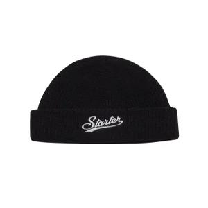 [스타터 블랙라벨]웨이브 로고 숏비니 (블랙) SA245ABN02_BLK