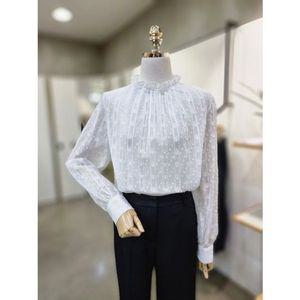 [갤러리아] ABFZ[2컬러]넥프릴 펄사 입체패턴 블라우스(ABZ5HB45)