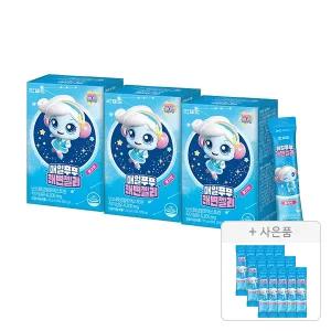 락피도 매일푸푸 쾌변젤리 15포, 3개 + 증정(매일푸푸쾌변젤리 1포, 15개)