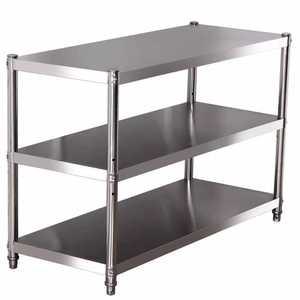 업소용 작업대 주방 테이블 보조대 정리대 스테인레스 싱크대 이동식 선반 식당 하부장