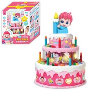 베베핀 멜로디 빙글빙글 촛불 생일케이크