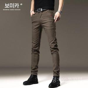 고품질 미니멀리스트 여름 청바지 남성 트렌드