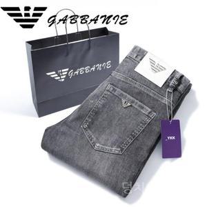 여름 얇은 남성 슬림핏 청바지