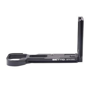 퀵릴리스 L 플레이트 브래킷 홀더 핸드 그립 후지필름 GFX100s II 카메라용 아르카 타입 1/4 인치