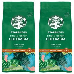 스타벅스 싱글오리진 카페 사무실 탕비실 콜롬비아 원두커피 200g 2개
