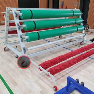 TK 수동매트권취기겸보관대 8롤 걸레받이부착형 VKC-2003G