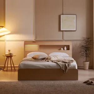 상일리베가구 호텔 피앙세 LED 멀티수납 침대+독립40T 세트 SS