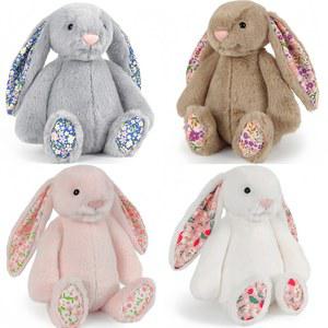 Jellycat 보니 토끼 꽃 귀 봉제 인형 카와이 룸 장식 장난감 소파 쿠션 생일 선물