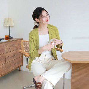 [르포엠][최초가 99,000원][르포엠]지젤 골지 니트 가디건 4종세트