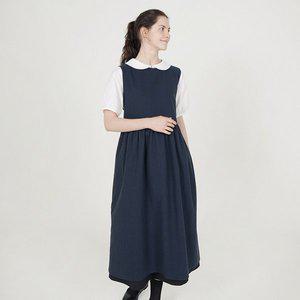 [치키타](센텀시티점)에이프런 원피스 (린넨) 네이비 252201SNV