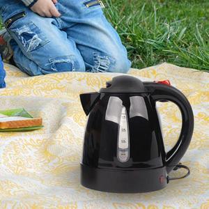 304 스테인레스 전기 주전자 온도 히터 커피 차 만들기 가정 야외 캠핑 여행용 티팟 병 1L