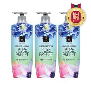 [엘라스틴] 퍼퓸 퓨어브리즈 컨디셔너 600ml 3개