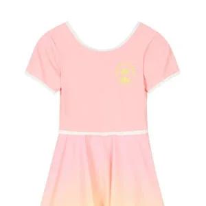 NBA 파라다이스 여아 그라데이션 래시가드 원피스세트 핑크 K235TO710P_US