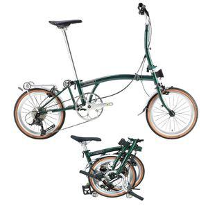 크랜스톤 초경량 접이식 자전거 Cranston R9 16인치 9단 트리플 폴드