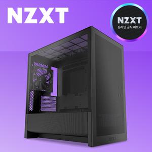 [국내정품] NZXT H3 FLOW 미들타워 블랙