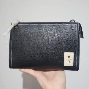 스타벅스 리저브 블랙 레더 파우치 화장품파우치 가방