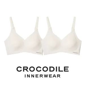 [크로커다일] 감탄브라 소프트핏 쉘론 후크형 브라2종 오트밀 CDWBR5M13_2