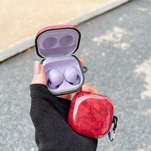 버즈2케이스 삼성 호환 Galaxy Buds2 pro / Buds Live /Buds FE/ Pro 케이스 용 1PC galaxy 2pro 고급 꽃