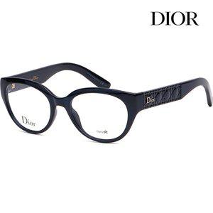 [DIOR]디올 안경테 CD3264 EDU 명품 다크블루 라운드 뿔테 여성 패션