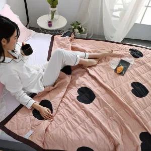 예은 여름 차렵 이불 침구 매트 베개 침대 커버 패드 세트