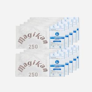 매직캔 신제품 3겹 리필봉투 화이트 로고 250 (10롤) 250R10W